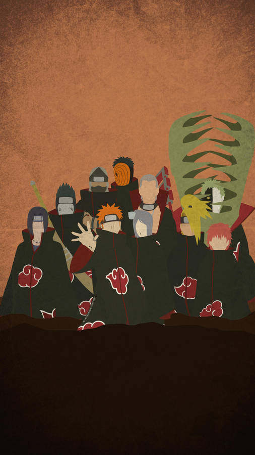 Akatsuki Vector Art Wallpaper