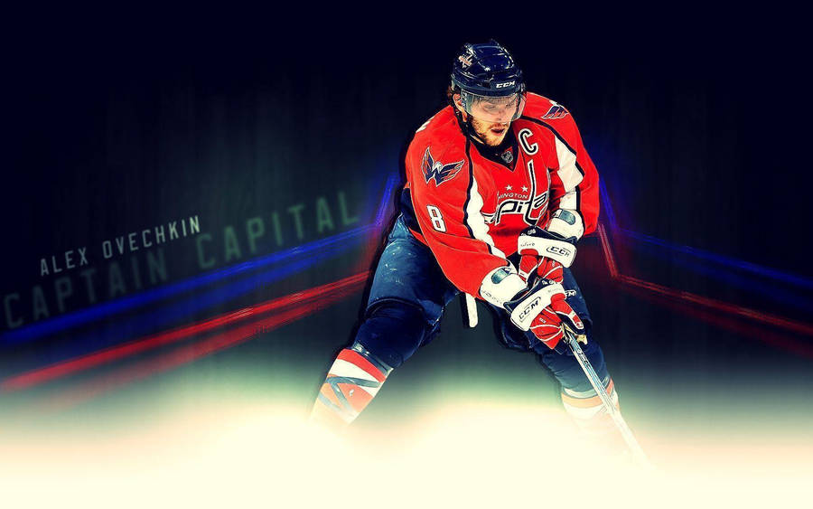 Download free Alex Ovechkin, The Unstoppable Captain Of Capitals ...