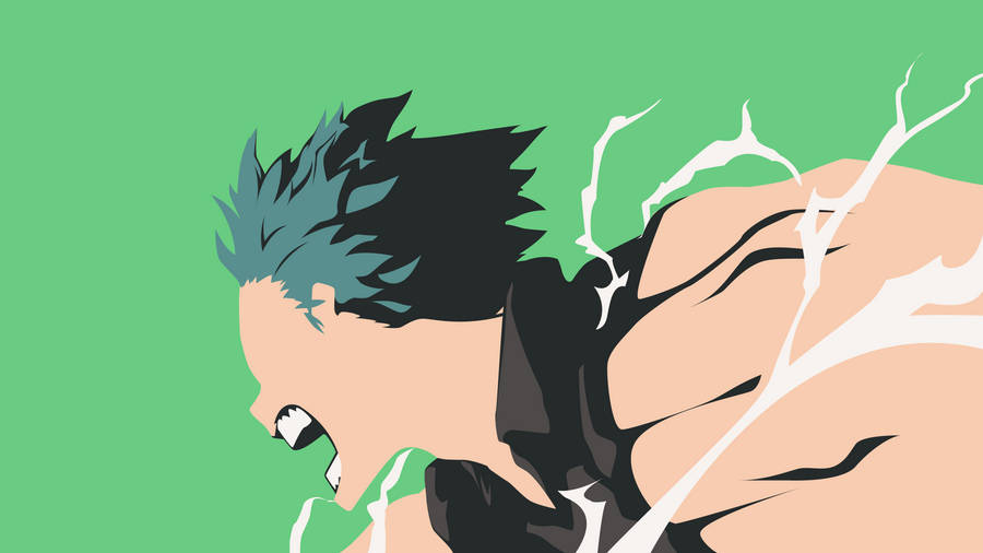 Amateur Deku Vector Wallpaper