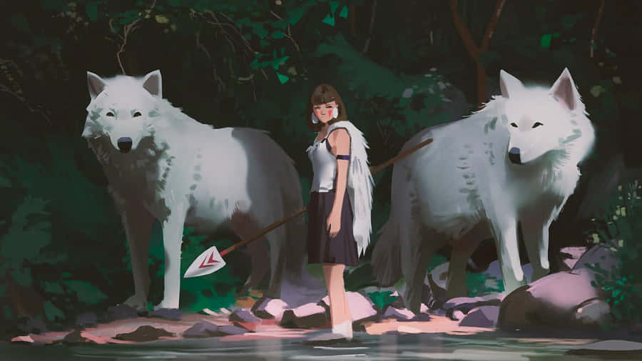 An Adorably Cute, Aesthetically Pleasing Anime-inspired Desktop. Wallpaper
