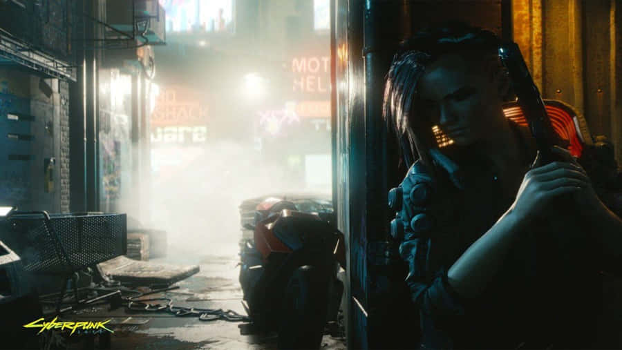 An Exciting Future Awaits In Cyberpunk 2077 Hd Wallpaper