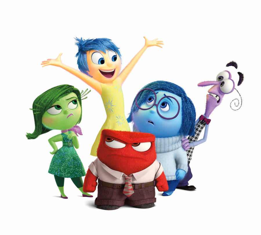 Anger Inside Out With Emotions Wallpaper