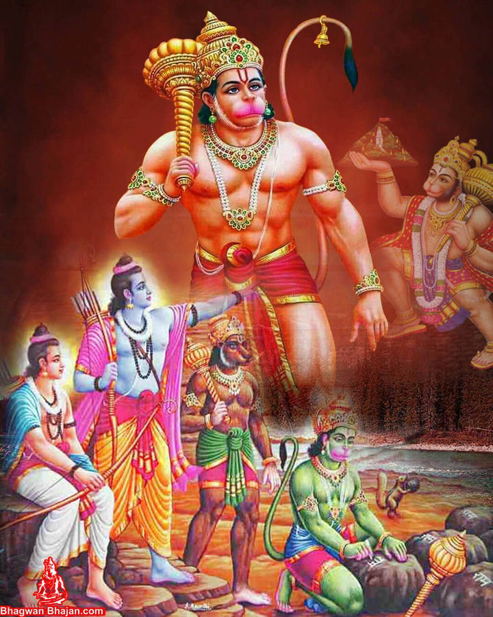 Download free Anjaneya Ramayana Wallpaper - MrWallpaper.com