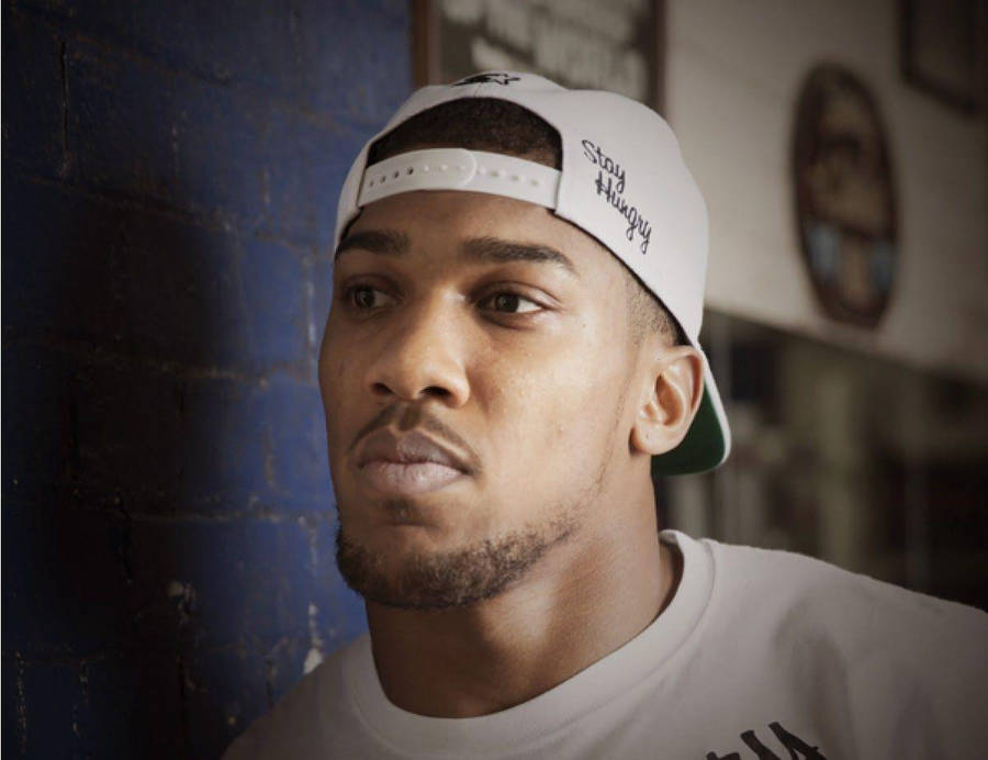 Download free Anthony Joshua White Cap Wallpaper - MrWallpaper.com