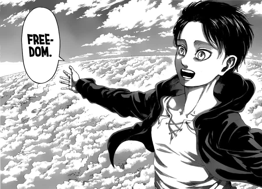 Aot Manga Eren Drawing Wallpaper