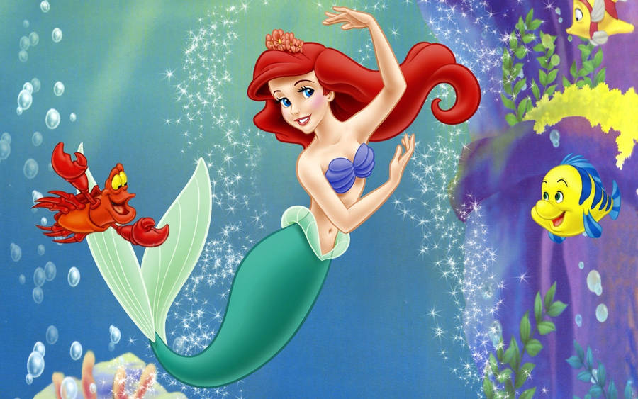 The little mermaid ariel HD wallpapers | Pxfuel