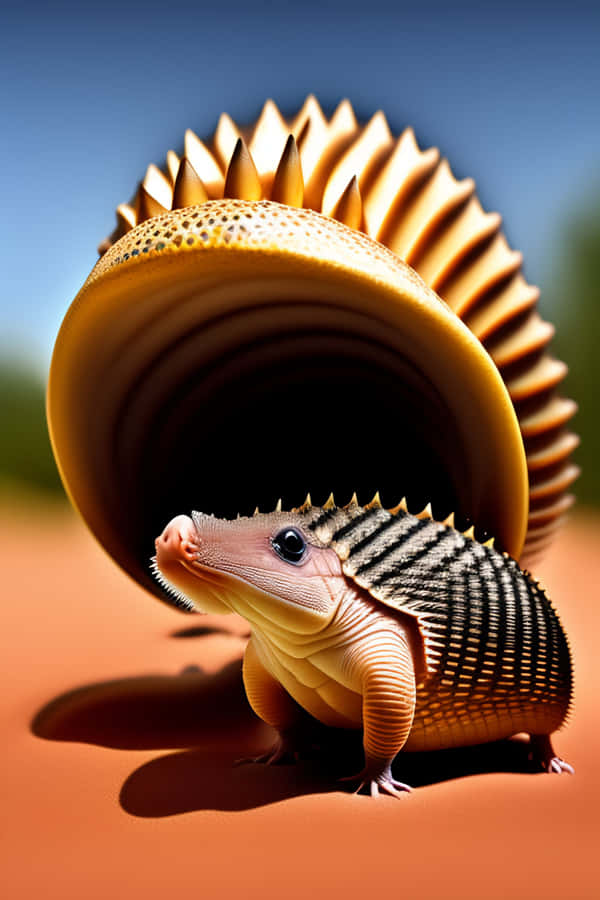 Download free Armadillo Curled Up Desert Wallpaper - MrWallpaper.com