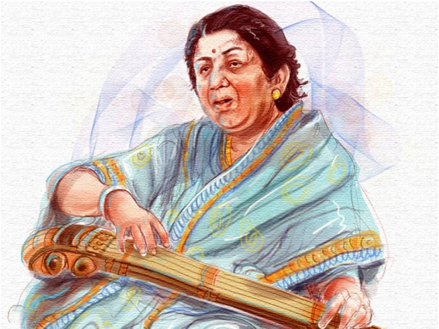 lata mangeshkar wallpaper