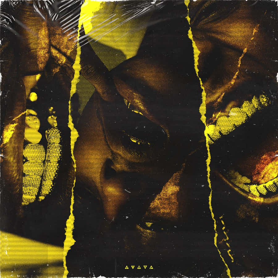 Asap Rocky Testing Teeth And Mouth Wallpaper