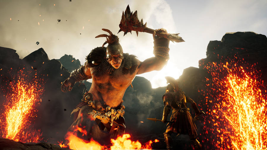 Assassin's Creed Odyssey Cyclops Arges Wallpaper