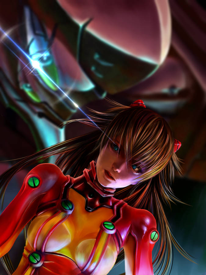 Download Free Asuka 3d Model Evangelion Wallpaper