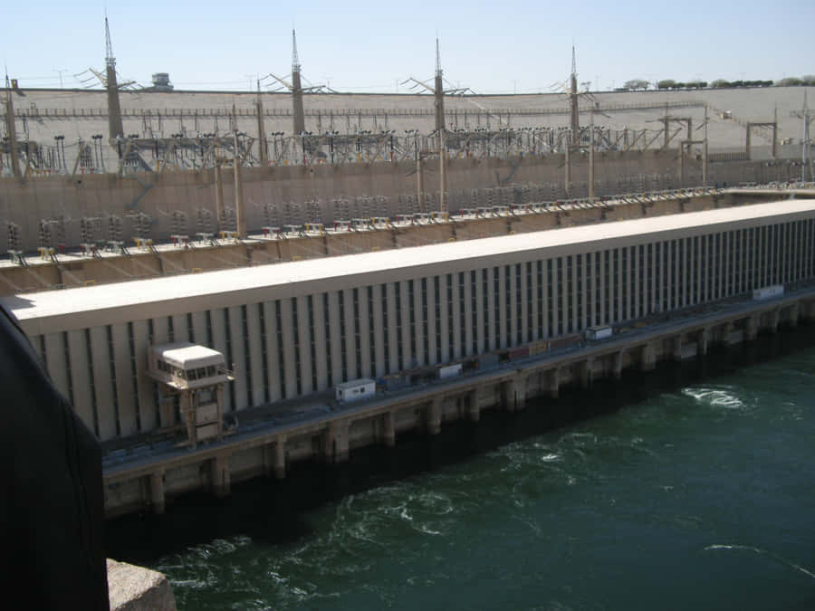 Aswan High Dam Watchtower Wallpaper