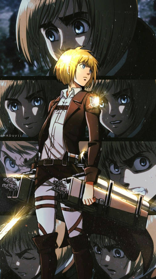 Attack On Titan Armin Portrait wallpaper