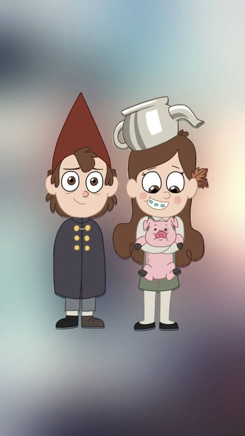 Download Free Baby Waddles With Mabel & Dipper Wallpaper - Mrwallpaper.com