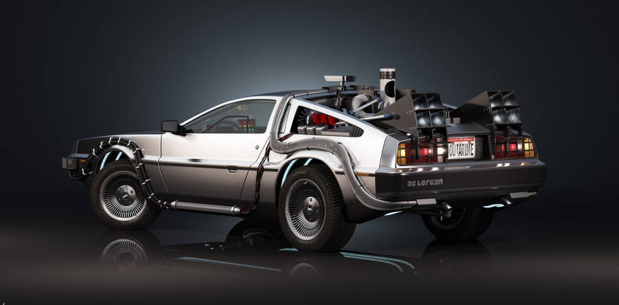 DeLorean, windows, HD wallpaper | Peakpx