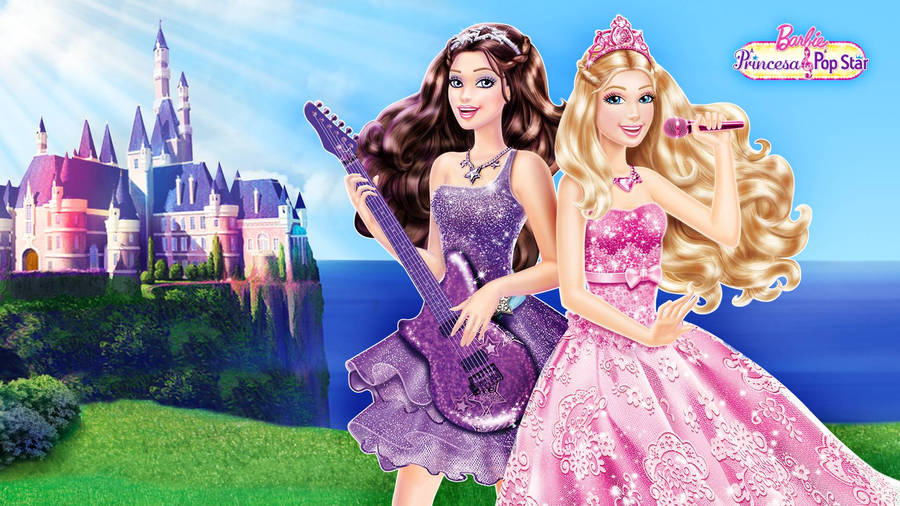 Download free Barbie In The Amazing Role Of Princess And The Popstar Wallpaper MrWallpaper