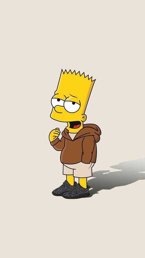 Bart Simpson Sweater Wallpaper