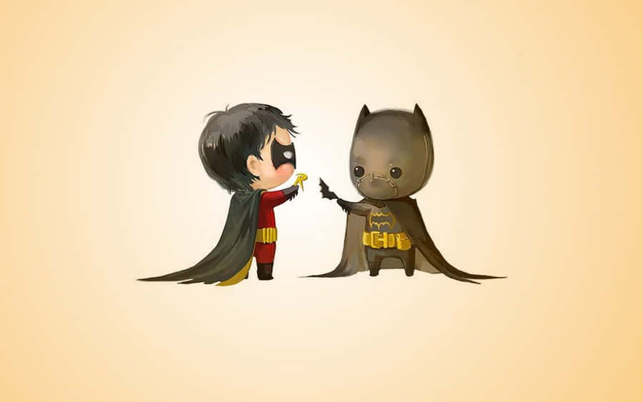 Batman Finds His Way On A Dark And Mysterious Night Wallpaper