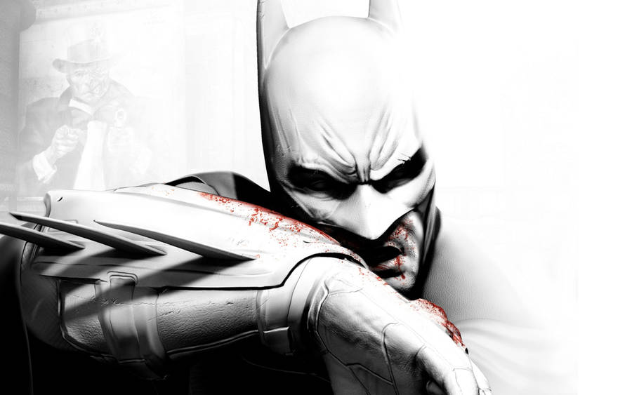 Download free Batman Wiping Blood Arkham City 4k Wallpaper ...