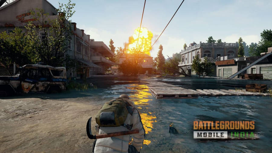 Battleground India Erangel Battle Royal Map Wallpaper