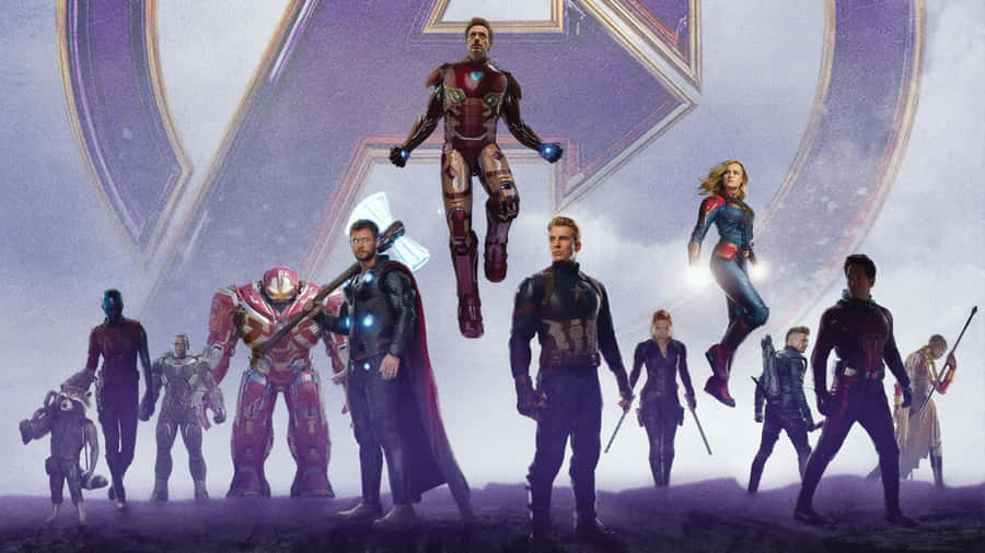 Be A Hero: Join The Fight With Captain America Endgame On 4k Wallpaper