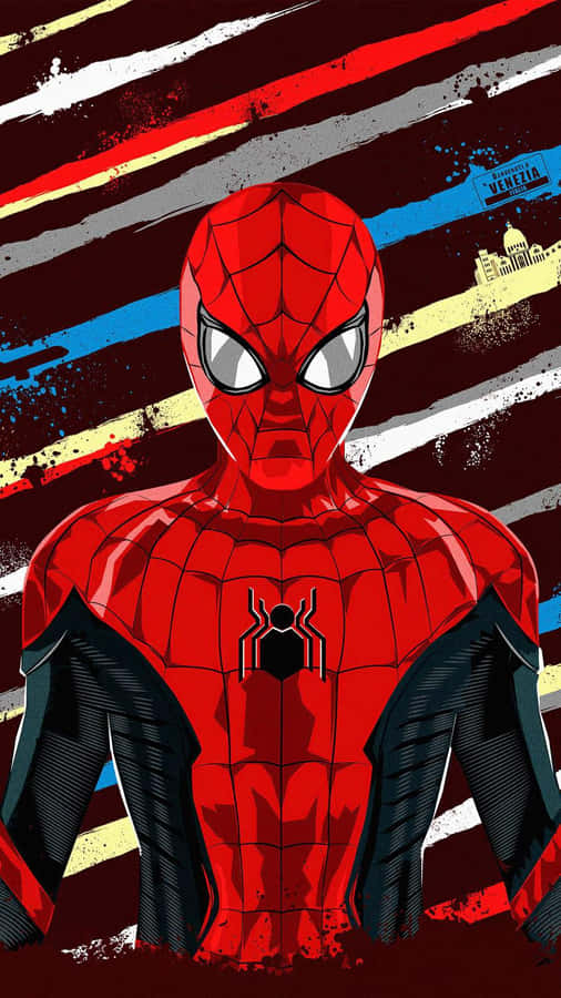 Be The Envy Of Your Friends With This Marvel Art Themed Iphone! Wallpaper