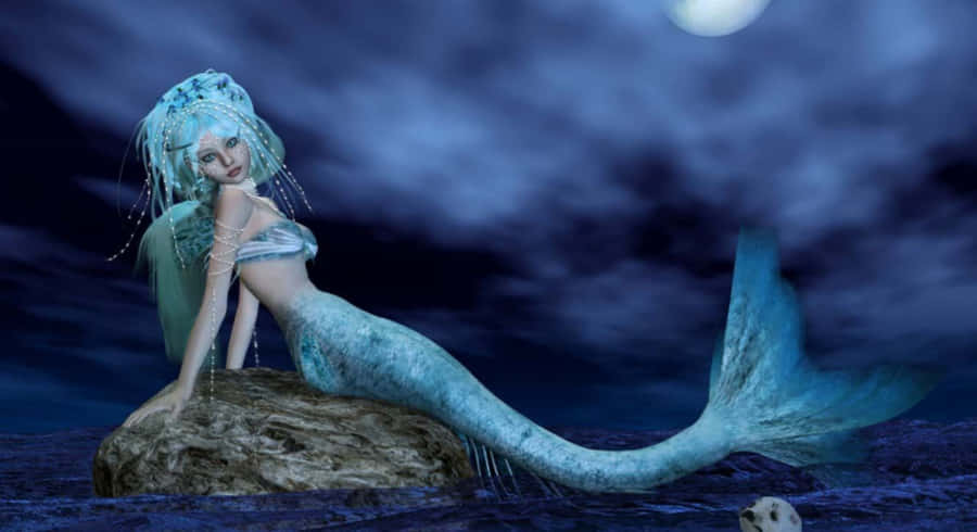 Beautiful Barbie Mermaid Wallpaper