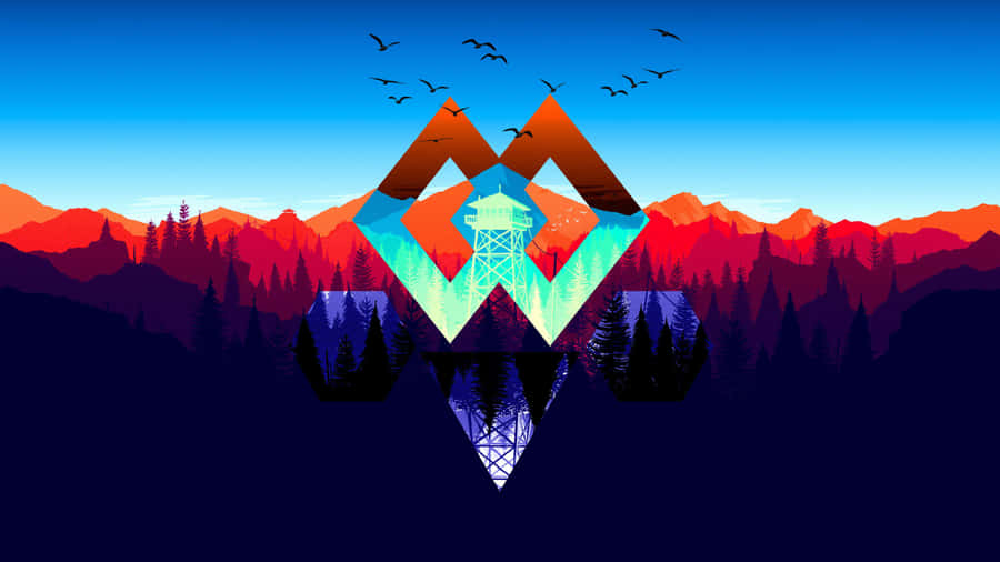 Beautiful Colorful Gaming Theme Wallpaper
