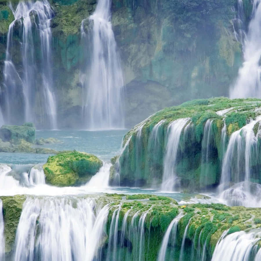 “behold Nature's Beauty From Anywhere With An Ipad” Wallpaper