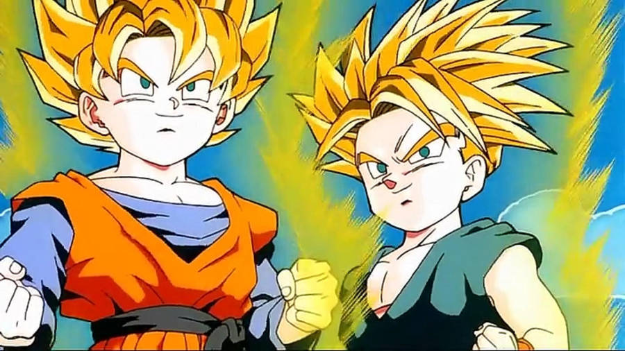 Gohan and Future Trunks wallpaper by goodnightbr on DeviantArt