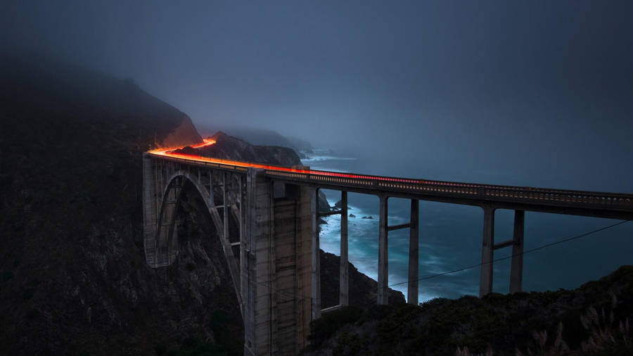 Road Long exposure Bixby Bridge California USA.. - Gnome-look.org