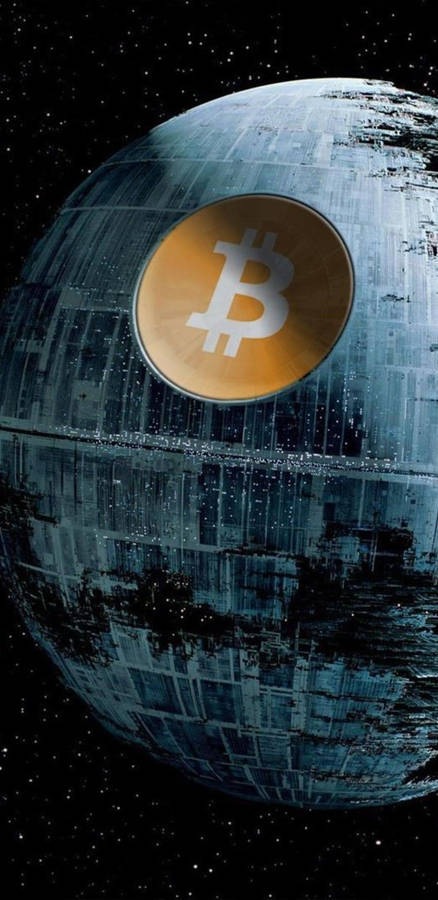 prompthunt: Bitcoin iPhone wallpaper