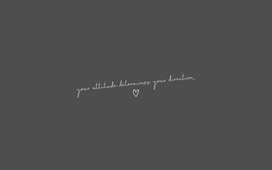 Black Aesthetic Quotes Desktop Attitude Direction Wallpaper