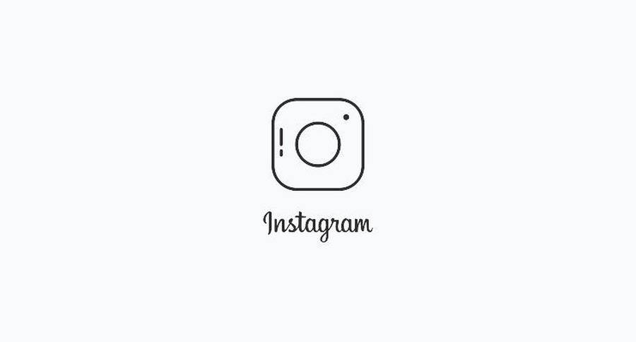 Download Free Black And White Instagram Logo Wallpaper - Mrwallpaper.com