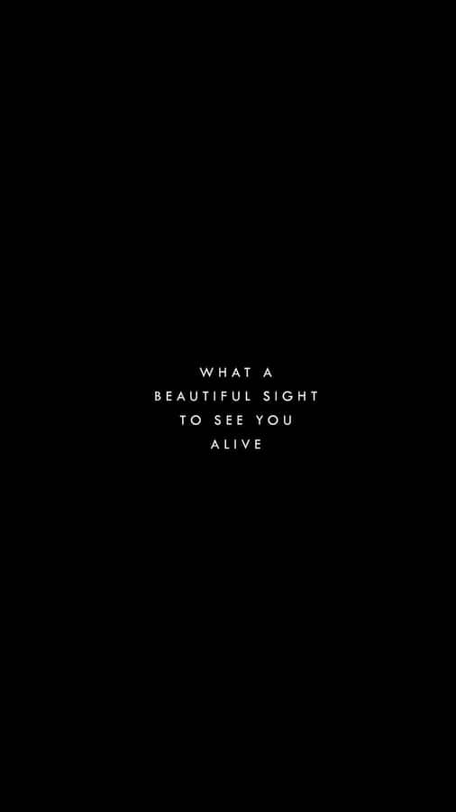 Black And White Quotes Simple Beautiful Sight Wallpaper