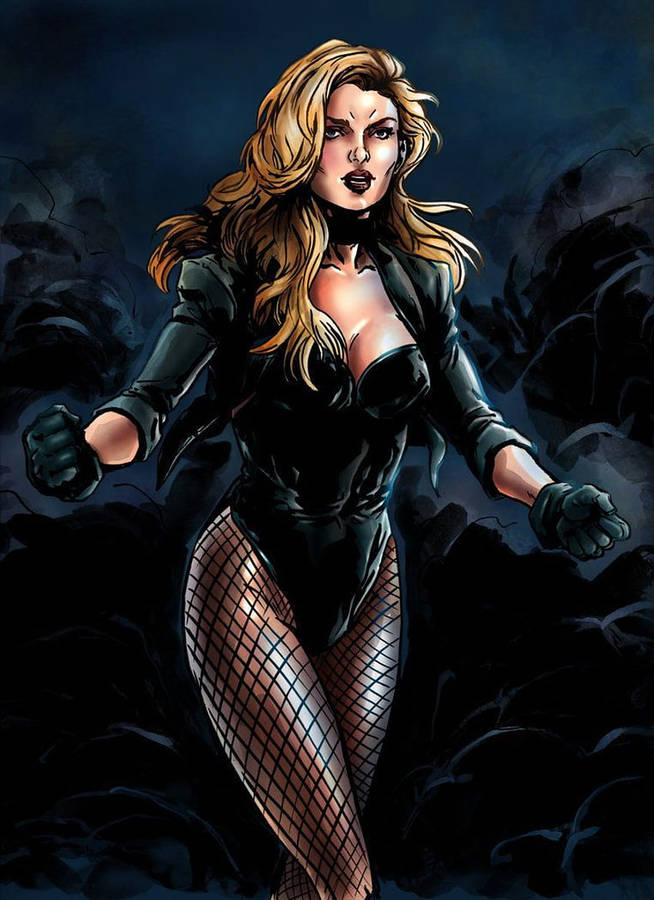 Black Canary Superhero Iphone Wallpaper