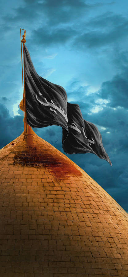 Download Free Black Flag Karbala Wallpaper Mrwallpaper Com