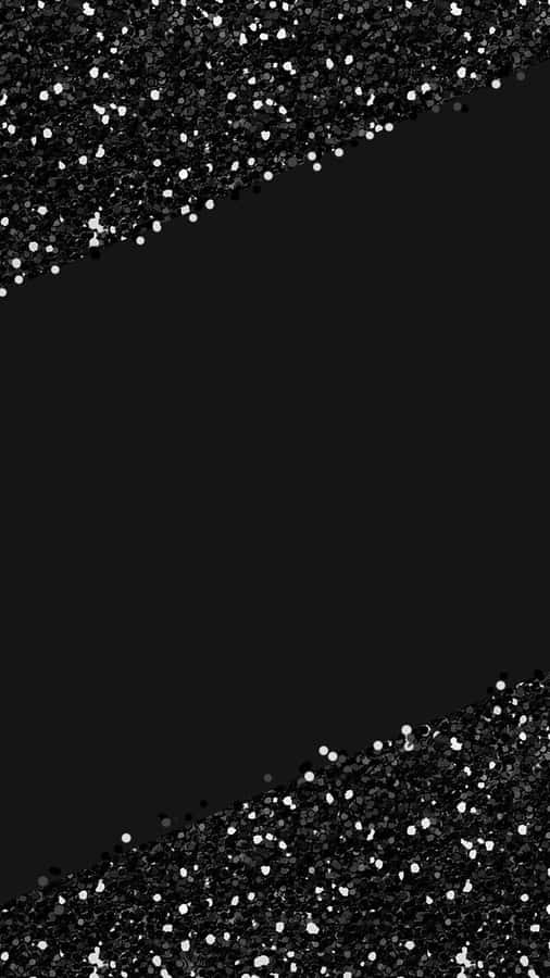 Black Girly Glitteri Phone Wallpaper Wallpaper