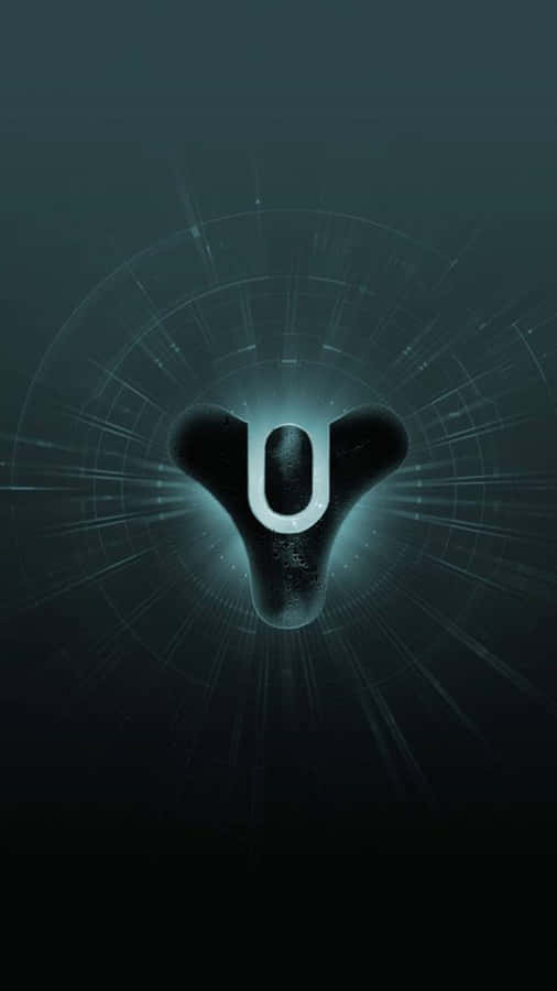 Black Green Destiny Logo Wallpaper