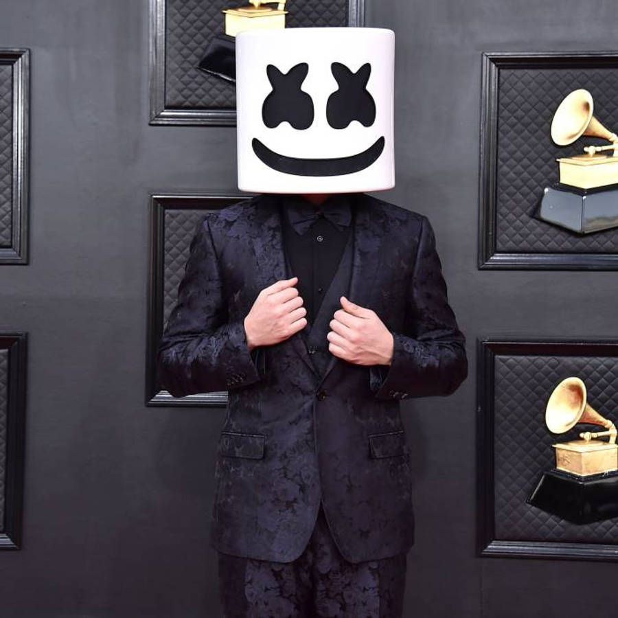 Download free Black Marshmello Grammys Wallpaper - MrWallpaper.com