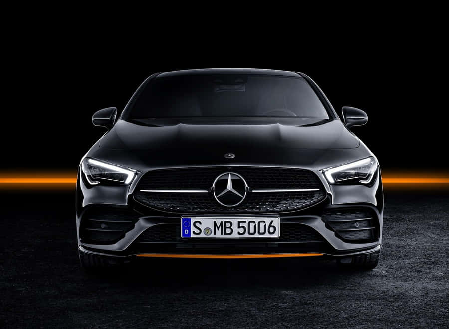 Black Mercedes For A Smooth And Seamless Drive Wallpaper