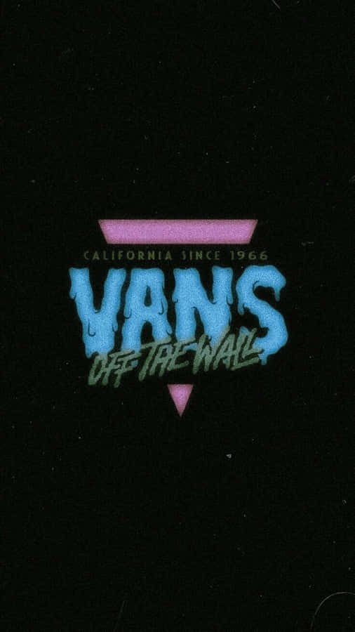 Black Retro Vans Wallpaper