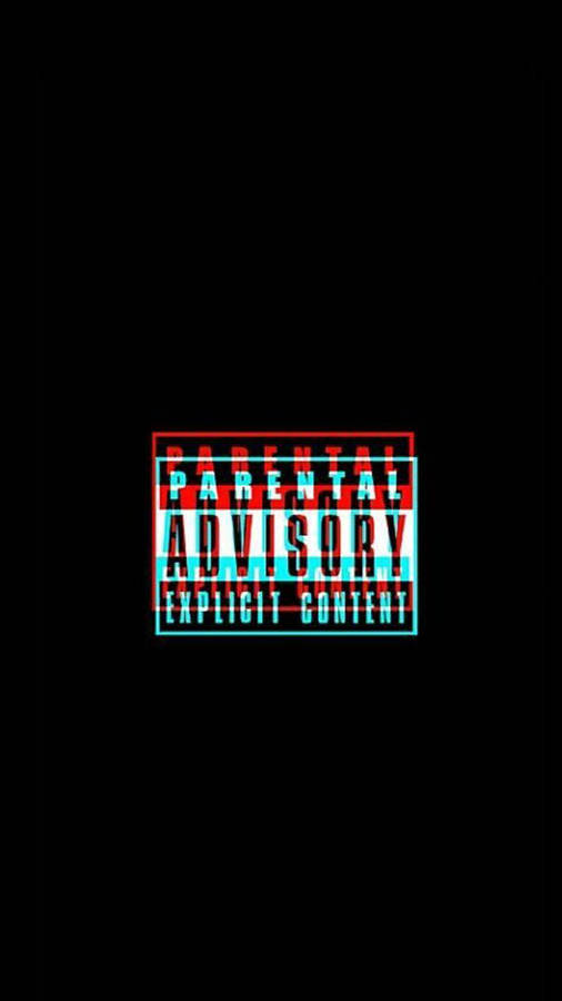 Download free Black Trippy Parental Advisory Wallpaper - MrWallpaper.com