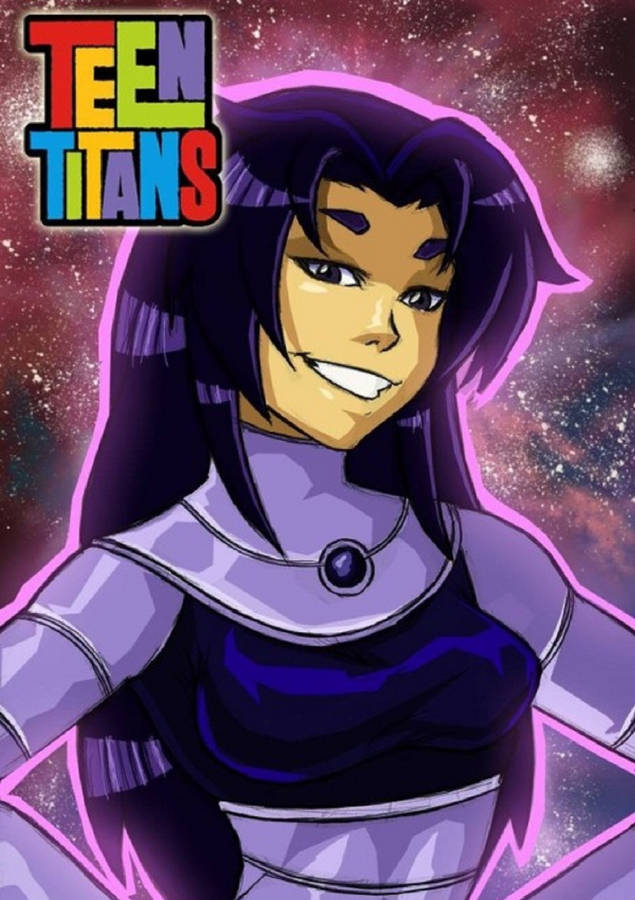 Download Free Blackfire Of The Teen Titans In Action Wallpaper Download Free Blackfire Of The Teen Titans In Action Wallpaper