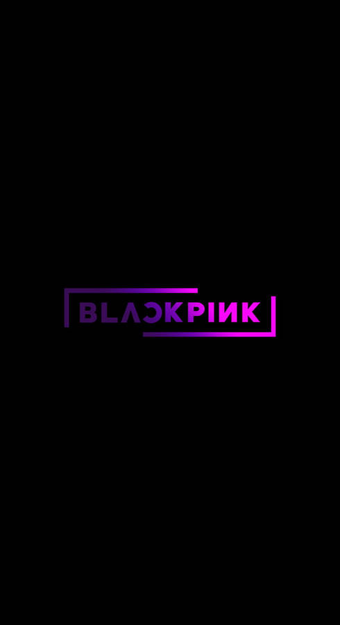 Download free Blackpink Logo Dark Gradient Wallpaper - MrWallpaper.com