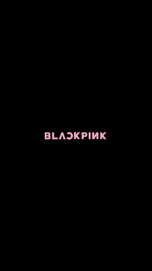 Download free Blackpink Logo In Minimalist Wallpaper - MrWallpaper.com