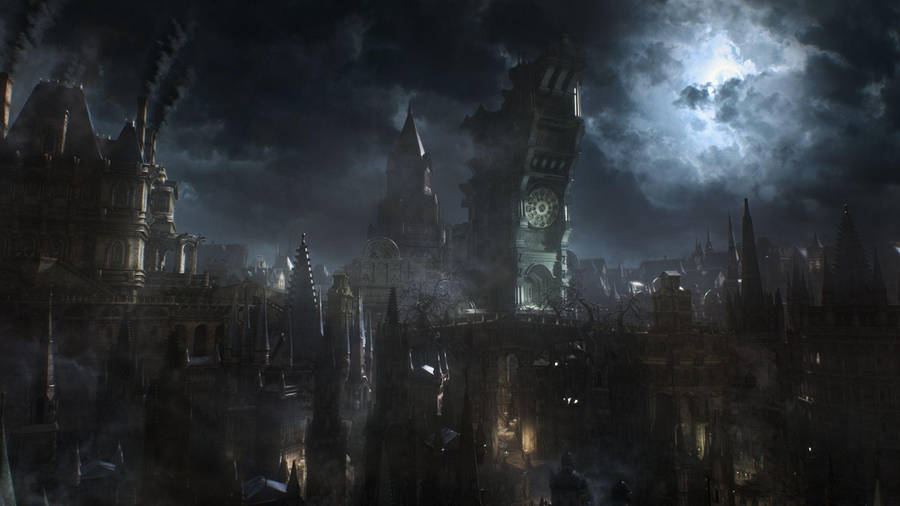Bloodborne Central Yharnam Wallpaper