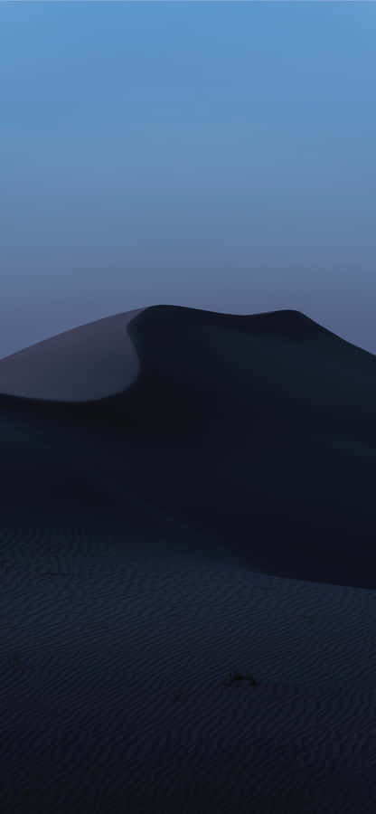 Blue Aesthetic Desert Iphone Wallpaper