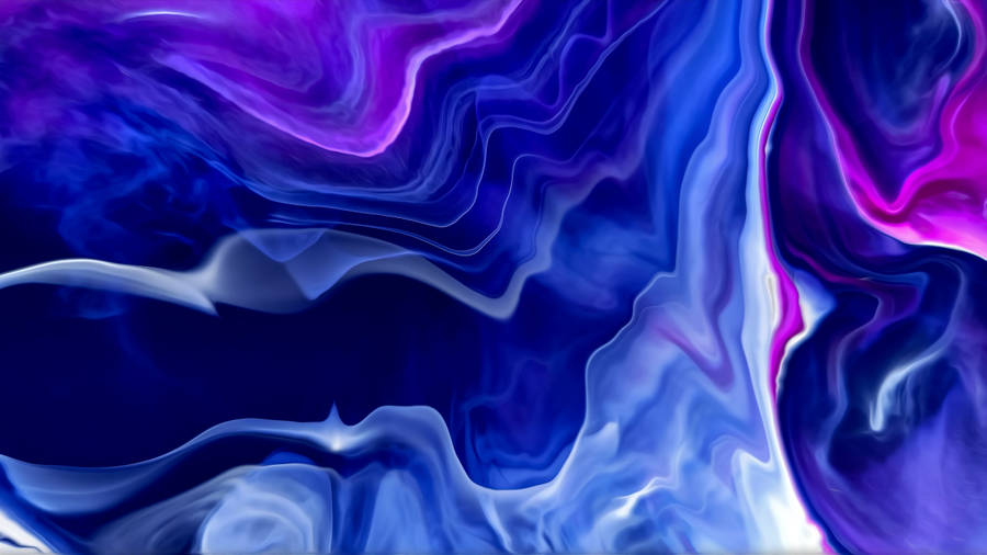 Download Free Blue And Pink Liquid Surface Imac 4k Wallpaper