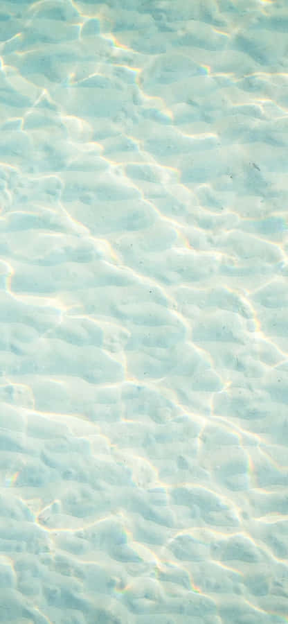 Blue Green Aesthetic Calm Ocean Waves Wallpaper